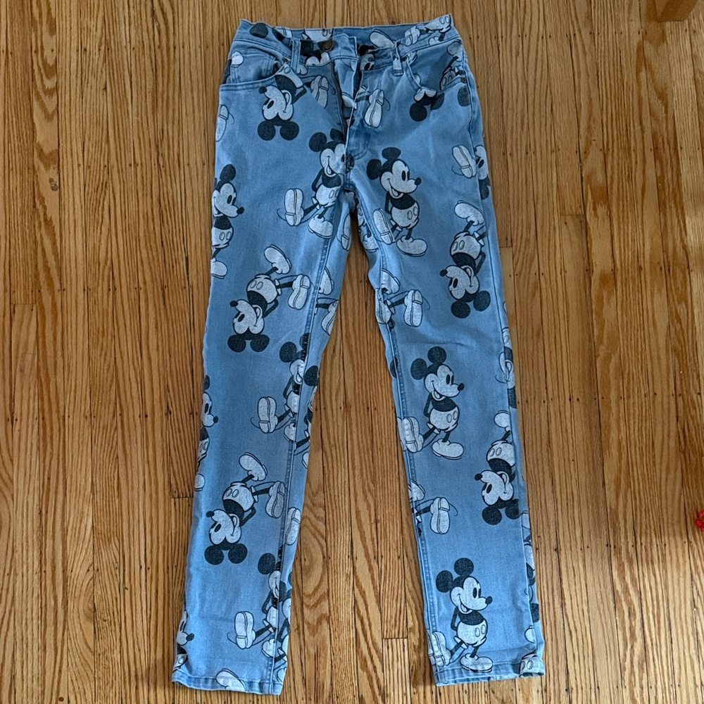 Mickey Mouse Cakeworthy Print Jeans